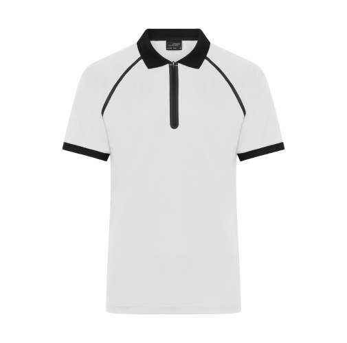 Men\'s Zip-Polo