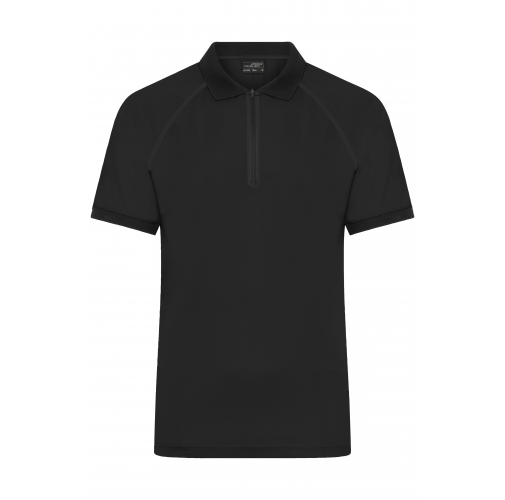 Men's Zip-Polo