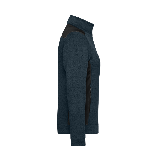 Ladies\' Knitted Workwear Fleece Jacket - STRONG -