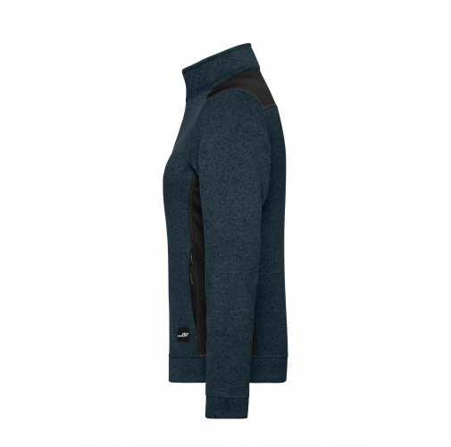 Ladies\' Knitted Workwear Fleece Jacket - STRONG -