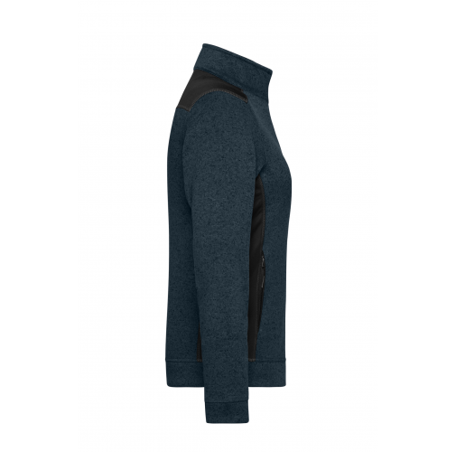 Ladies\' Knitted Workwear Fleece Jacket - STRONG -