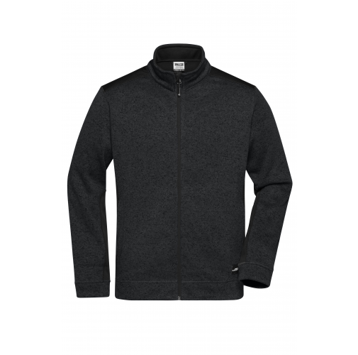 Men's Knitted Workwear Fleece Jacket - STRONG -