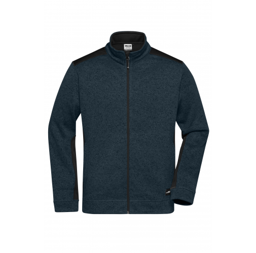 Men\'s Knitted Workwear Fleece Jacket - STRONG -