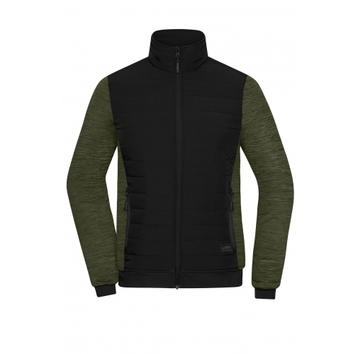 Ladies\' Padded Hybrid Jacket