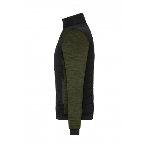 Ladies\' Padded Hybrid Jacket