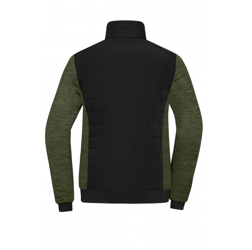 Ladies\' Padded Hybrid Jacket