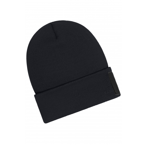 Beanie with Patch (10cm x 5cm) - Thinsulate