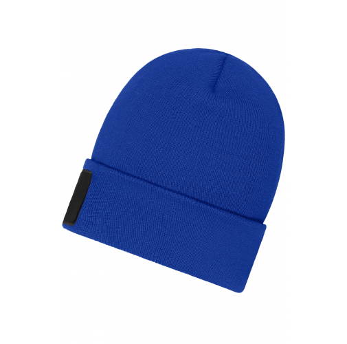 Beanie with Patch (10cm x 5cm) - Thinsulate