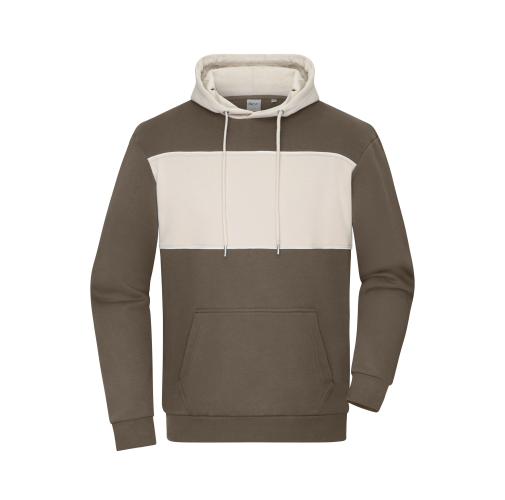 Sweat-Hoody colour-block UNISEX OCS Blended & RCS