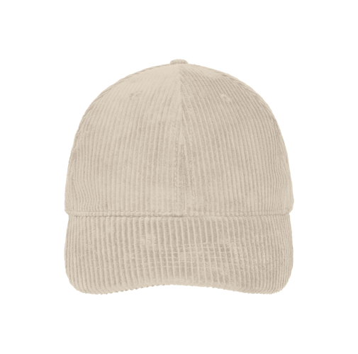 6 Panel Corduroy Cap Organic Cotton