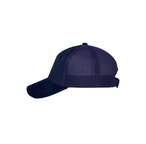 6 Panel Corduroy-Mesh Cap Organic Cotton