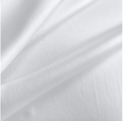 white INTERLOCK DAYTONA POLIESTER 140 GSM 9985