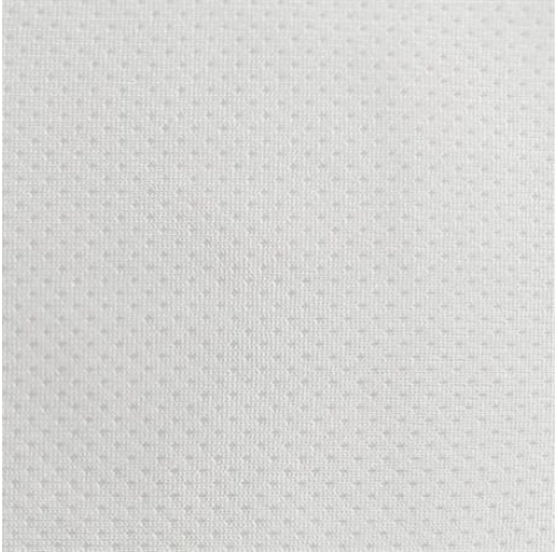 white INTERLOCK POINTEL POLIESTER 140 GSM 9990