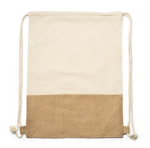 MOCHILA ALGODÓN/YUTE WILKES CRUDO