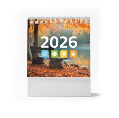 CALENDARIO SOBREMESA DEAN BLANCO