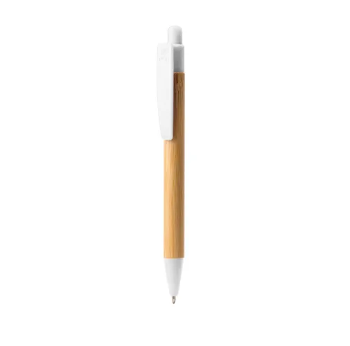BOLIGRAFO BAMBU GILDON BLANCO