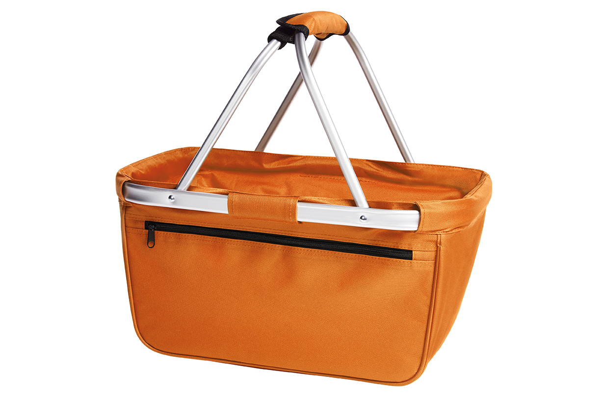 orange HALFAR® shopper BASKET