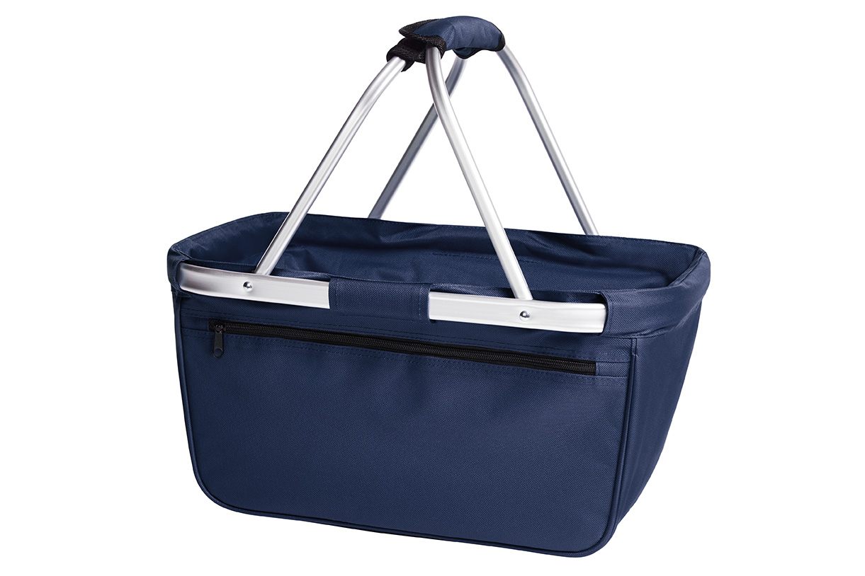 navy HALFAR® shopper BASKET