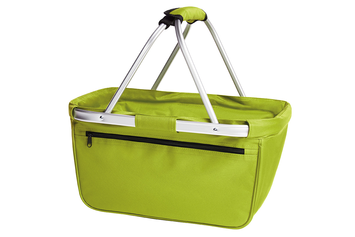 light green HALFAR® shopper BASKET