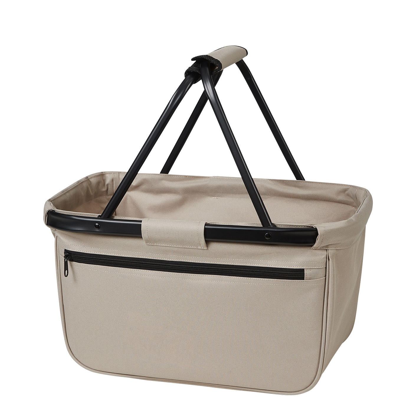 beige HALFAR® shopper BLACKBASKET