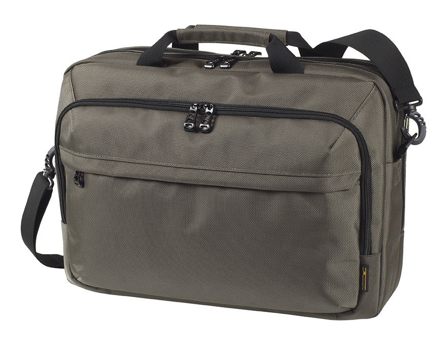 taupe HALFAR® business bag MISSION