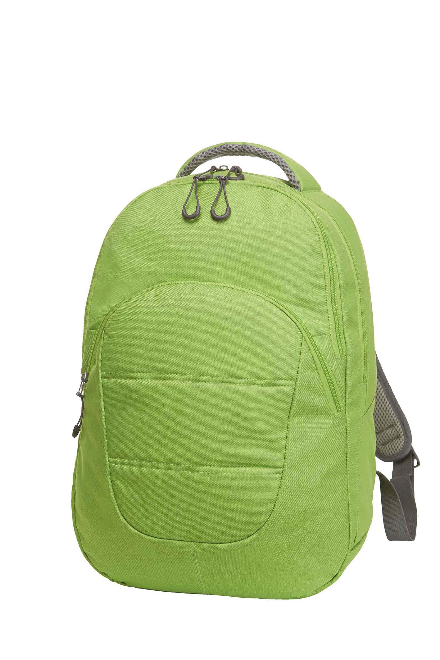 apple green HALFAR® notebook backpack CAMPUS