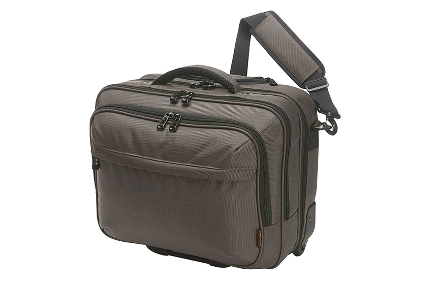 taupe HALFAR® business trolley MISSION