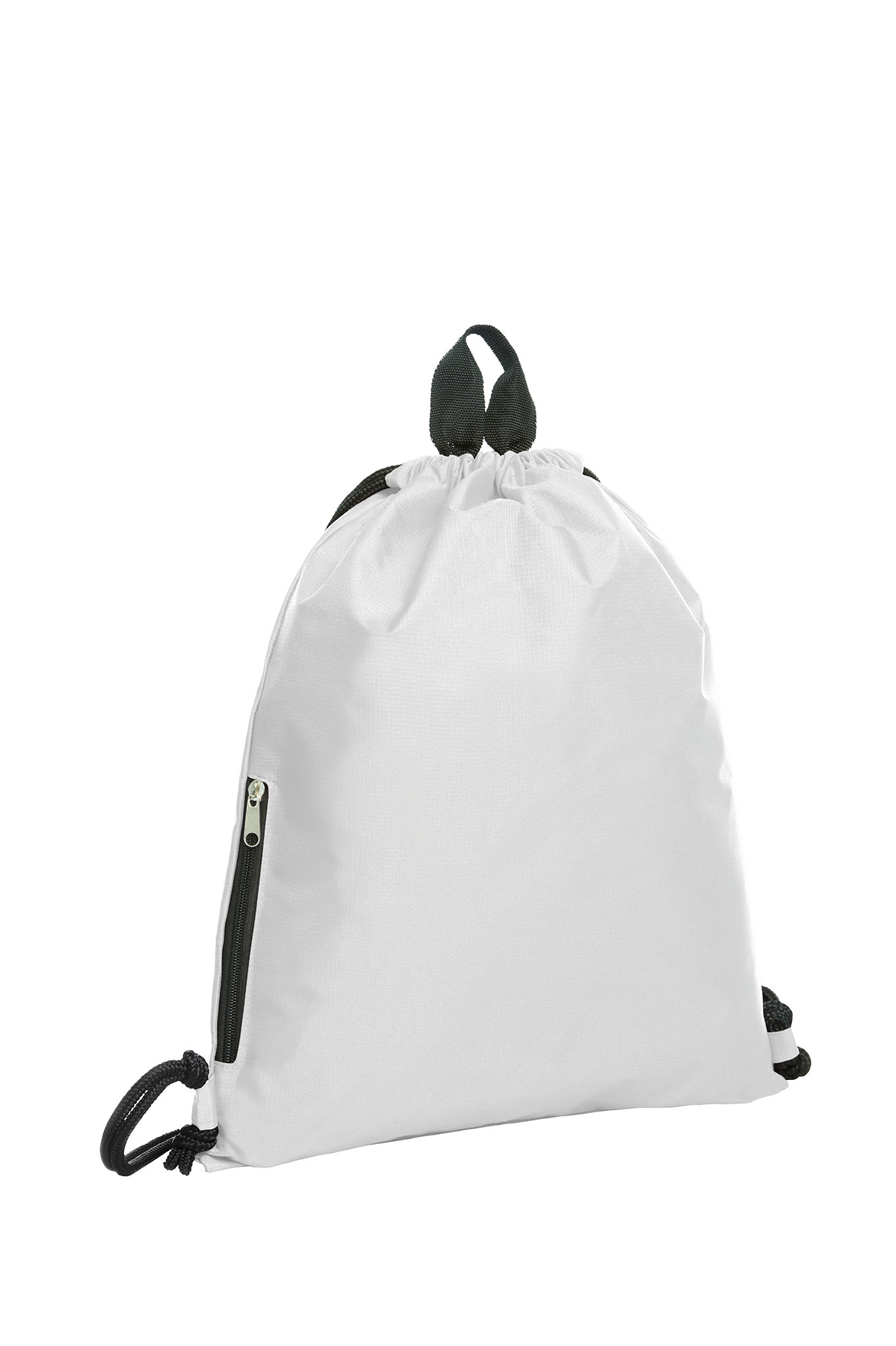 white HALFAR® drawstring bag JOIN