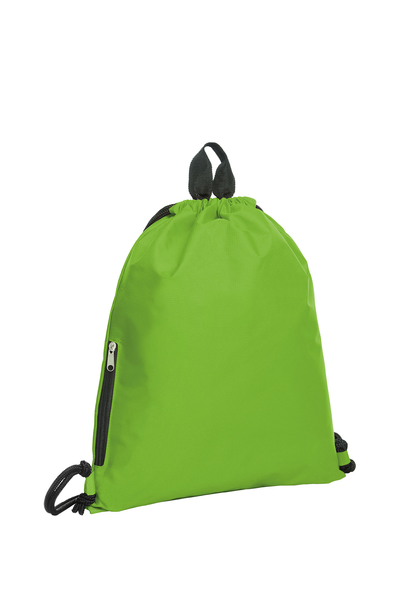 apple green HALFAR® drawstring bag JOIN