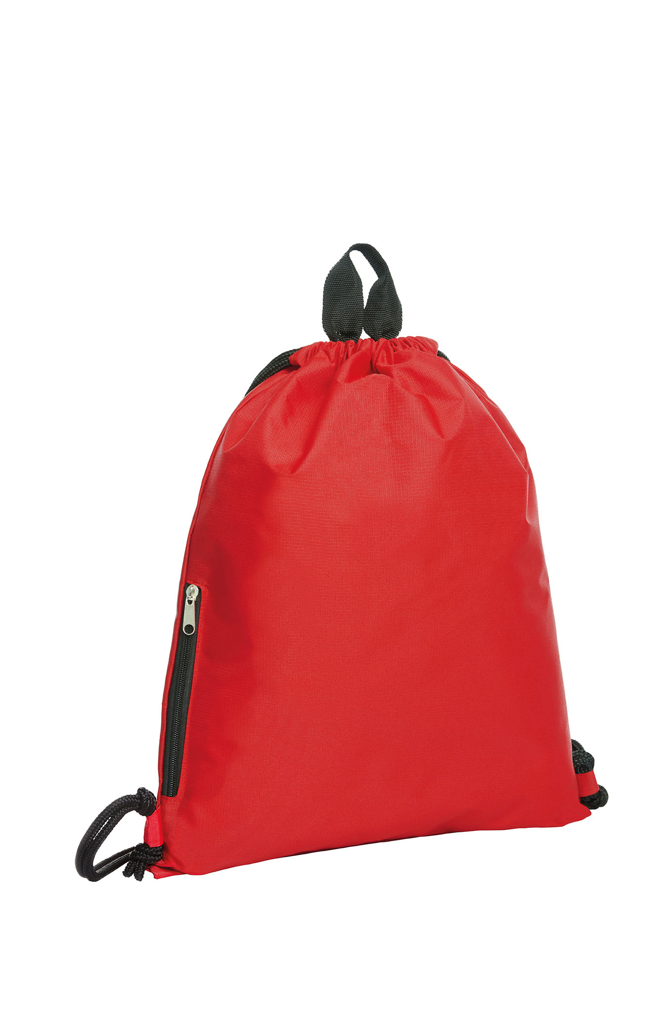 red HALFAR® drawstring bag JOIN