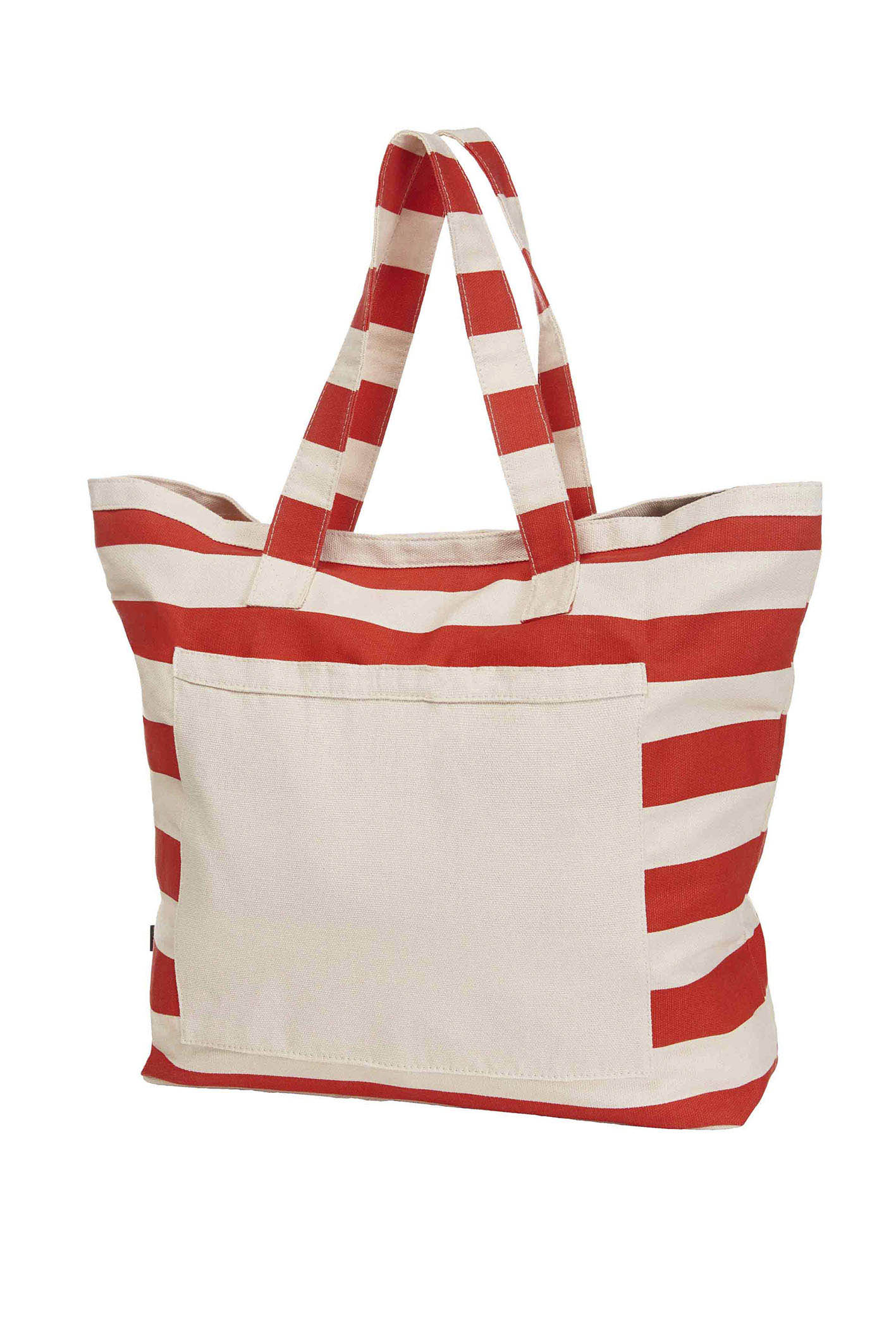 red HALFAR® shopper BEACH
