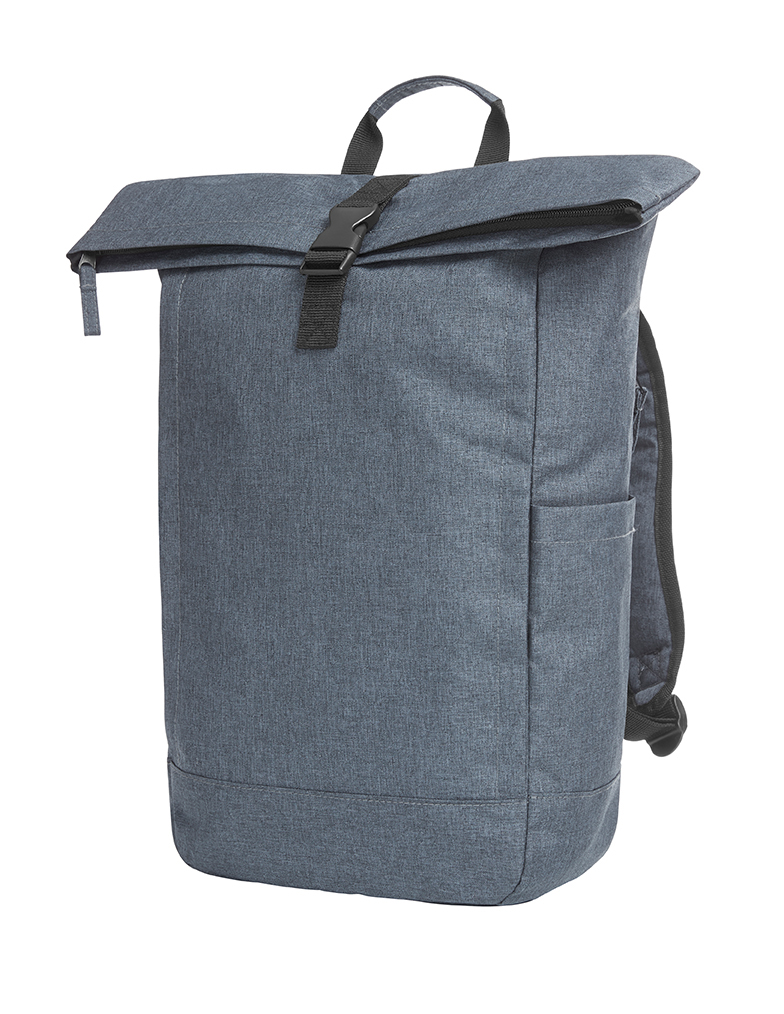 blue-grey sprinkle HALFAR® laptop backpack CIRCLE