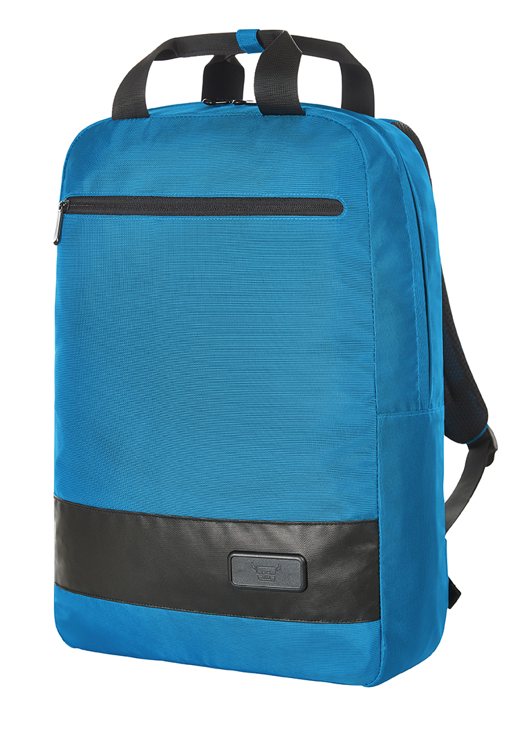 cyan HALFAR® notebook backpack STAGE