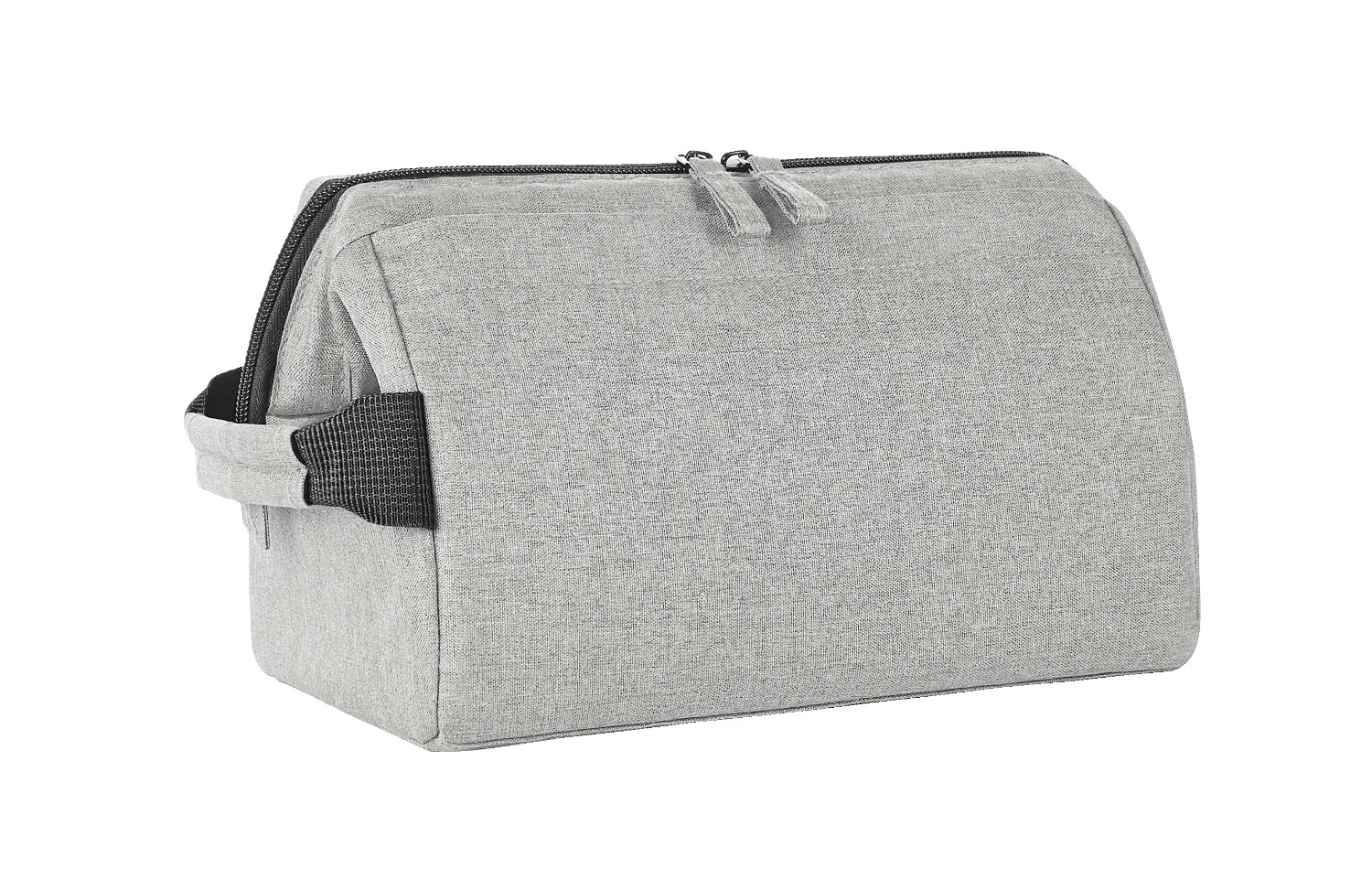 light-grey sprinkle HALFAR® zipper bag CIRCLE