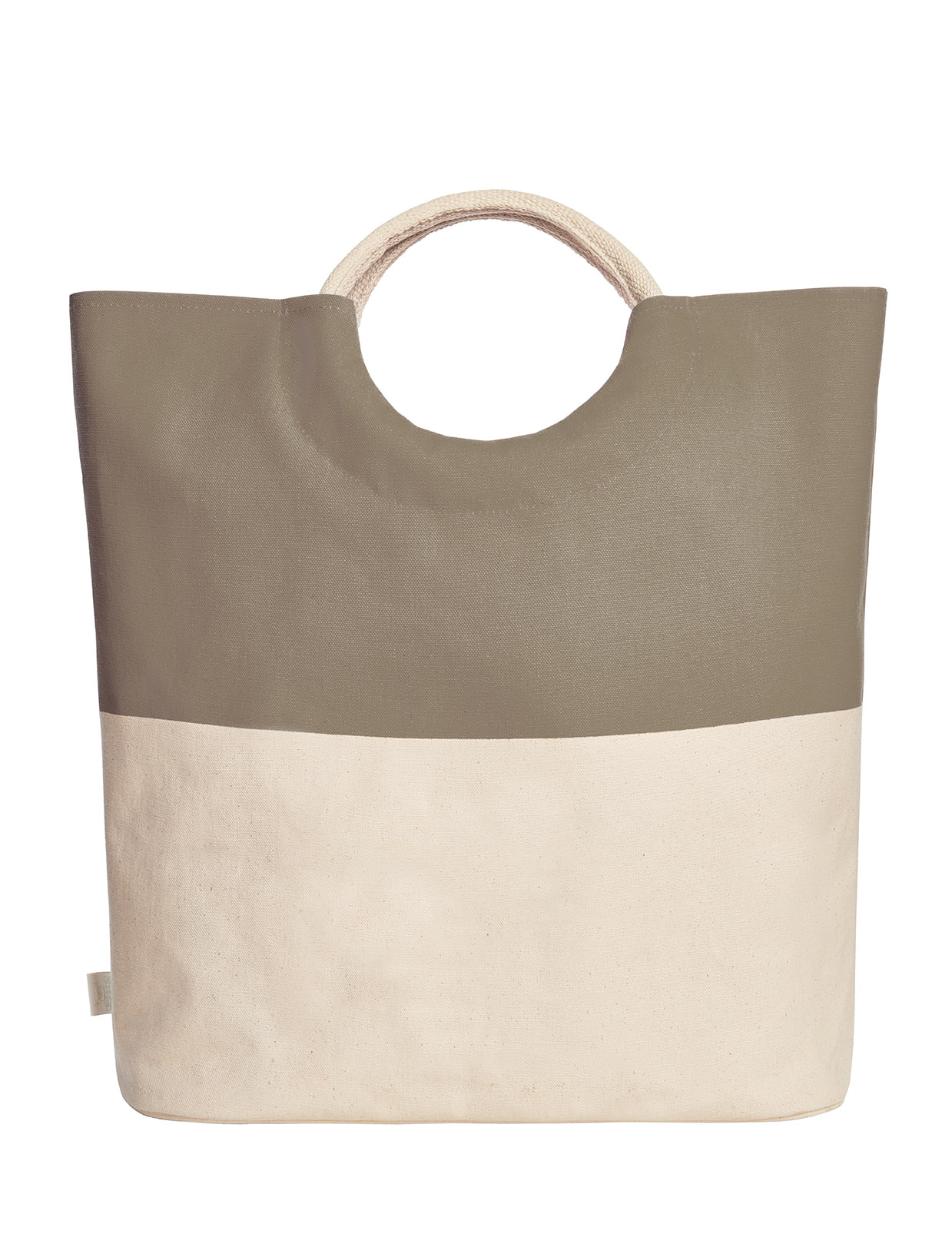 khaki HALFAR® shopper SUNNY