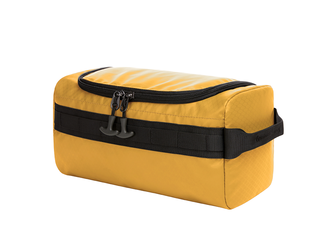 mustard yellow HALFAR® wash bag ACTIVE