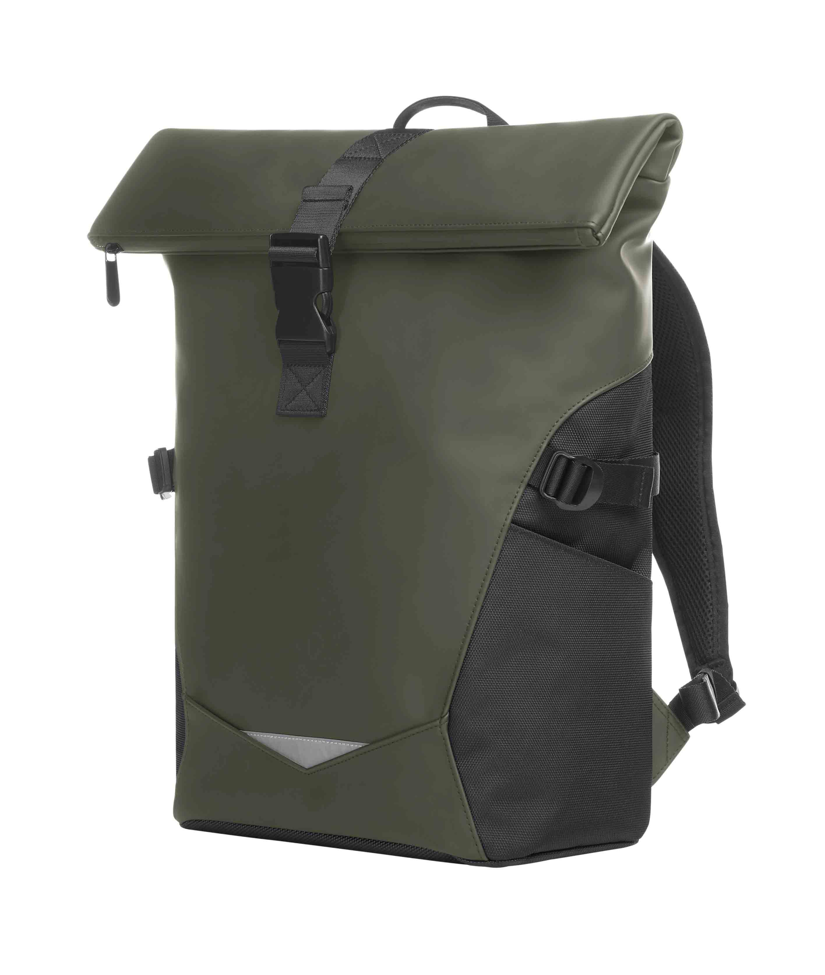 olive HALFAR® notebook backpack ORBIT