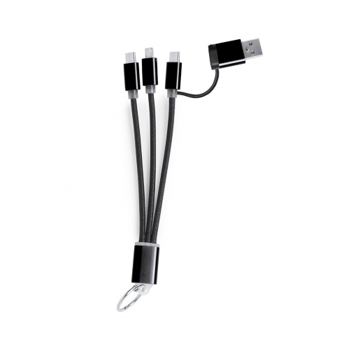 black Cable Cargador Frecles