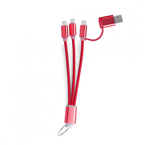 red Cable Cargador Frecles