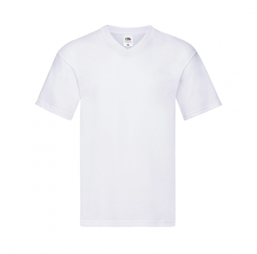 white Camiseta Adulto Blanca Iconic V-Neck