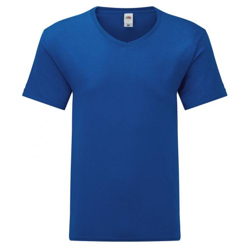 blue Camiseta Adulto Color Iconic V-Neck
