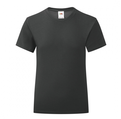 black Camiseta Niña Color Iconic