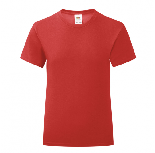 red Camiseta Niña Color Iconic