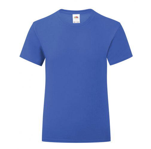 blue Camiseta Niña Color Iconic