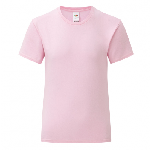 pink Camiseta Niña Color Iconic