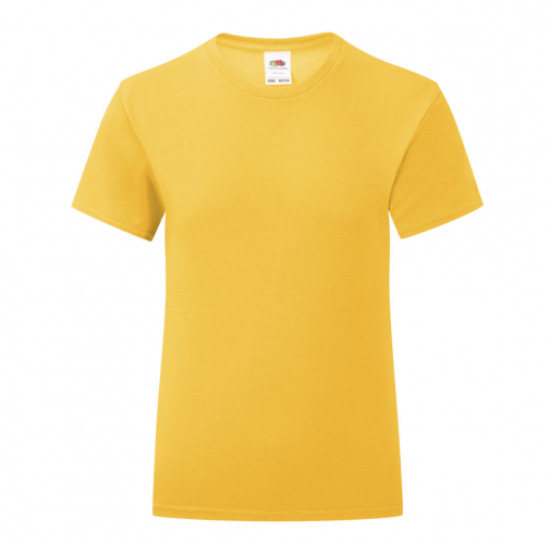 dorado Camiseta Niña Color Iconic