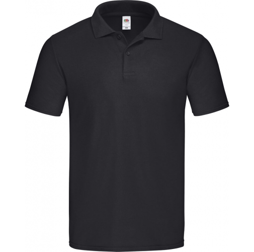 black Polo Adulto Color Original