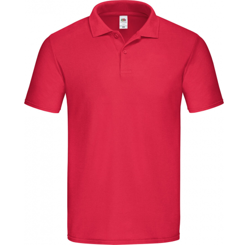 red Polo Adulto Color Original