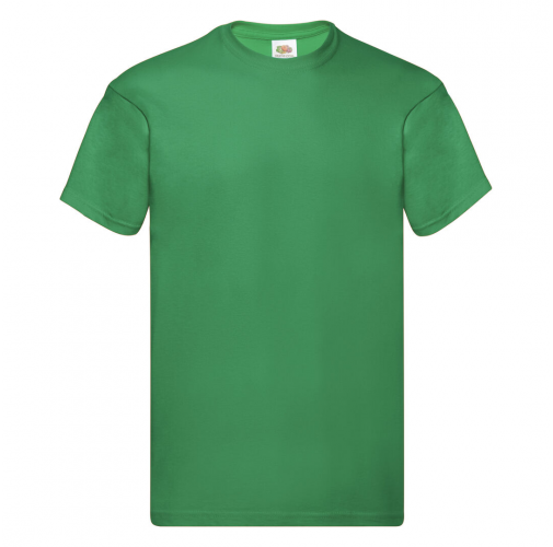 green Camiseta Adulto Color Original T