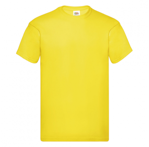 yellow Camiseta Adulto Color Original T
